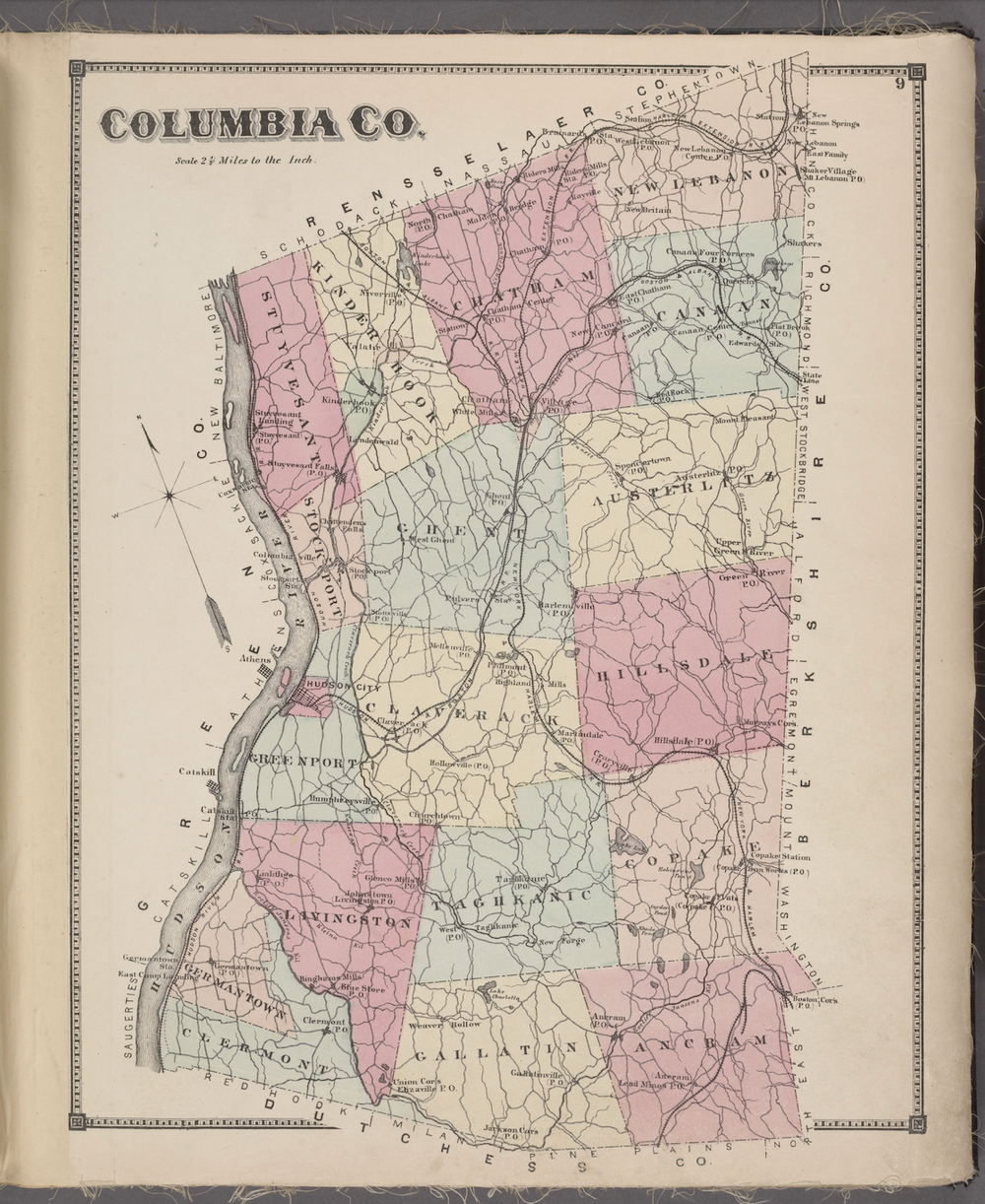 The first land patent, 600 acres, in Columbia County was issued to Major Abraham Staats, one of the earliest immigrants to America.